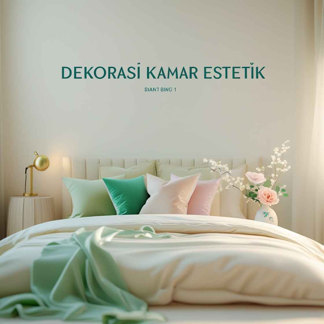 dekorasi kamar estetik