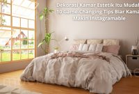 dekorasi kamar estetik