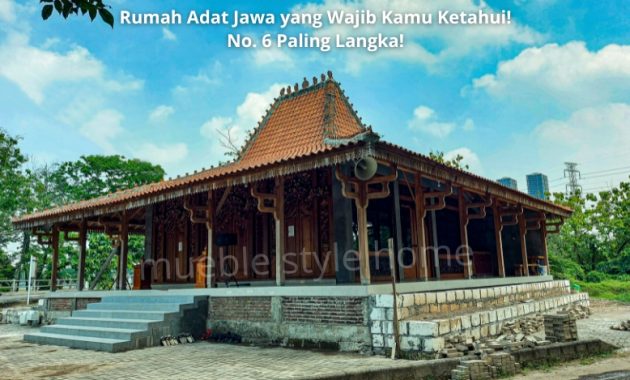 rumah adat jawa
