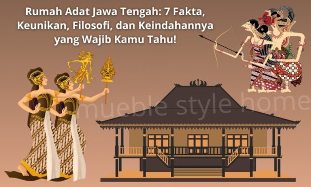 rumah adat jawa tengah