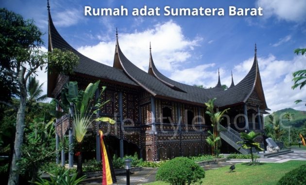 rumah adat sumatera barat